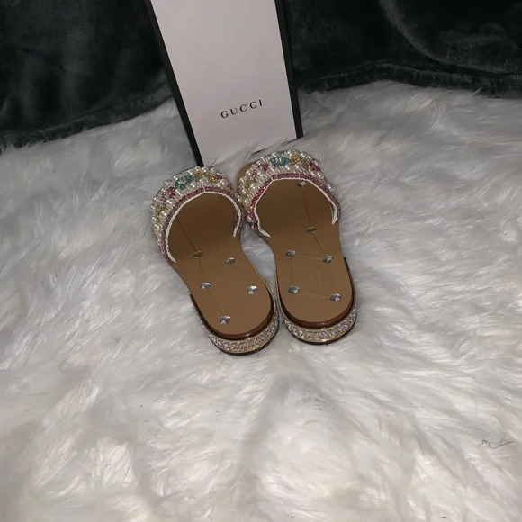 Gucci embellished sandals - Picture 6 of 7